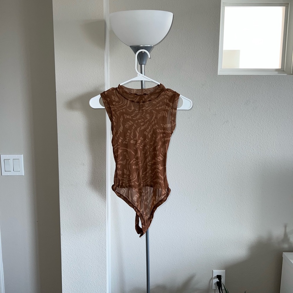 sheer skims bodysuit